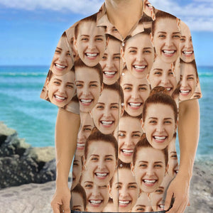 GeckoCustom Custom Photo Full Face Hawaii Shirt N304 889323