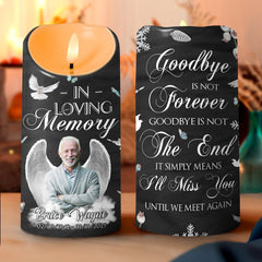 Custom Photo You Will Remain In Our Hearts Forever - Memorial
