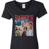 GeckoCustom Custom Photo Happy Father's Day Daddyâ€˜s Team Dark Shirt N304 HO82 890706