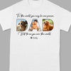 GeckoCustom Custom Photo Happy Father's Day To My World K228 889261