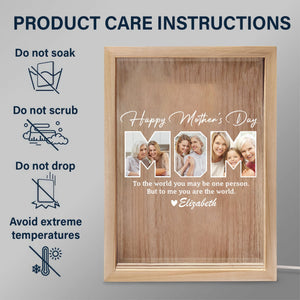 GeckoCustom Custom Photo Happy Mother's Day Light Box TA29 890285 5.91 x 8.27