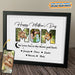 GeckoCustom Custom Photo Happy Mother's Day We Love You To The Moon And Back Picture Frame K228 889154 8"x10"