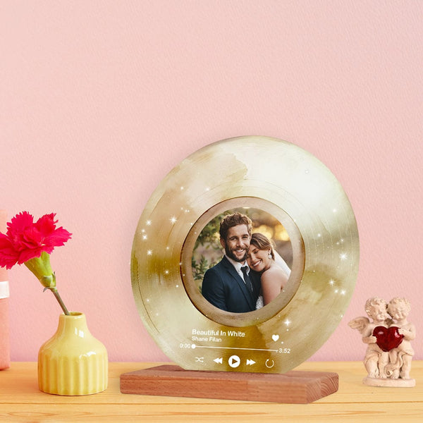 Personalized LED Heart Night Light – Custom Photo & Names, Romantic Gift For Couples, Valentine's, Birthday, Anniversary