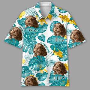 GeckoCustom Custom Photo Hawaiian Polo Shirt DM01 891081