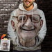 GeckoCustom Custom Photo Human Face Sweater Shirt N304 Hoodie / S
