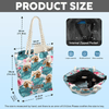 GeckoCustom Custom Photo It's Summer Time Dog Beach Tote Bag HA75 891168 12x14.2 in