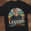 GeckoCustom Custom Photo Legend Husband Dad Papa Dark Shirt Personalized Gift T286 890372