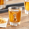 GeckoCustom Custom Photo Life Would Be Boring Without Me Dog Cat Print Shot Glass HA75 891748 1.5oz