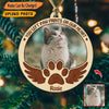 GeckoCustom Custom Photo Memory Dog Cat Wood Ornament N304 HN590
