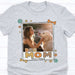 GeckoCustom Custom Photo My Kids Have Four Feet Dog & Cat Shirt DA199 889998