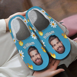 Custom Photo People Plush Slippers T368 888732