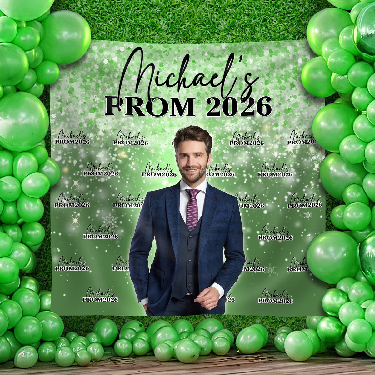 GeckoCustom Custom Photo Prom 2024 Backdrop DM01 890865