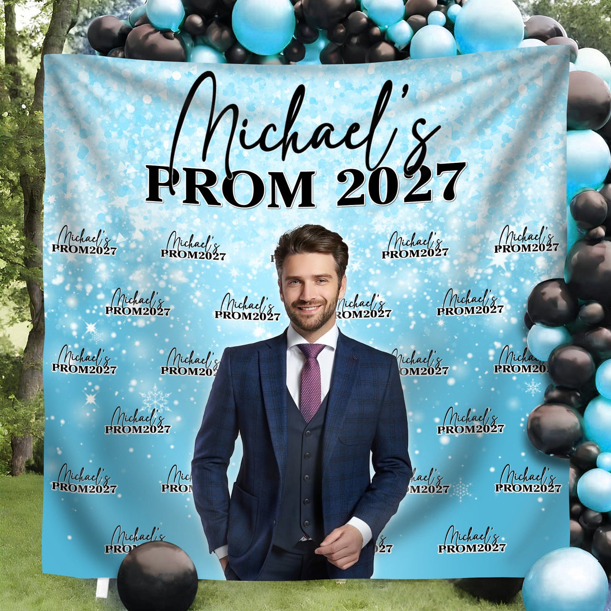 GeckoCustom Custom Photo Prom 2024 Backdrop DM01 890865
