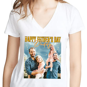 GeckoCustom Custom Photo Retro Style For Family Shirt K228 889747