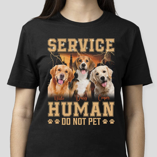 GeckoCustom Custom Photo Service Human Do Not Pet Shirt N304 890457