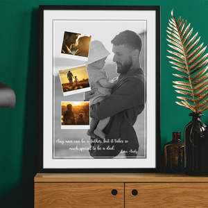 GeckoCustom Custom Photo Special To Be A Dad Father's Day Poster DM01 890947