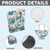 GeckoCustom Custom Photo Summer Time With Family Tote Bag HA75 891172 12x14.2 in