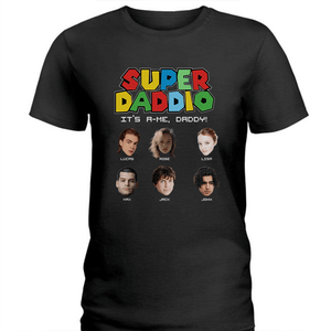 GeckoCustom Custom Photo Super Daddio Father's Day Shirt TH10 890945
