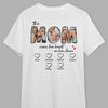 GeckoCustom Custom Photo This Mama Wears Her Heart On Her Sleeve Shirt N304 889153 Premium Tee (Favorite) / P Light Blue / S