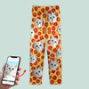 GeckoCustom Custom Photo Tie Dye Background Cat Pajamas N304 HN590 For Kid / Only Pants / 3XS
