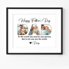 GeckoCustom Custom Photo To Me You Are The World Father's Day Picture Frame TA29 890937
