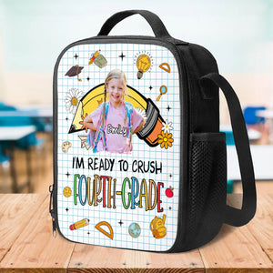 GeckoCustom Custom Photo Today Is The First Day Of The Rest Of Your Life Back To School Gift For Kid Lunch Bag HO82 891308 7x2.7x9 inches