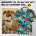 GeckoCustom Custom Photo Tropical Style Dog Hawaii Shirt N304 889465
