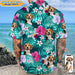 GeckoCustom Custom Photo Tropical Style Dog Cat Hawaii Shirt N304 889465