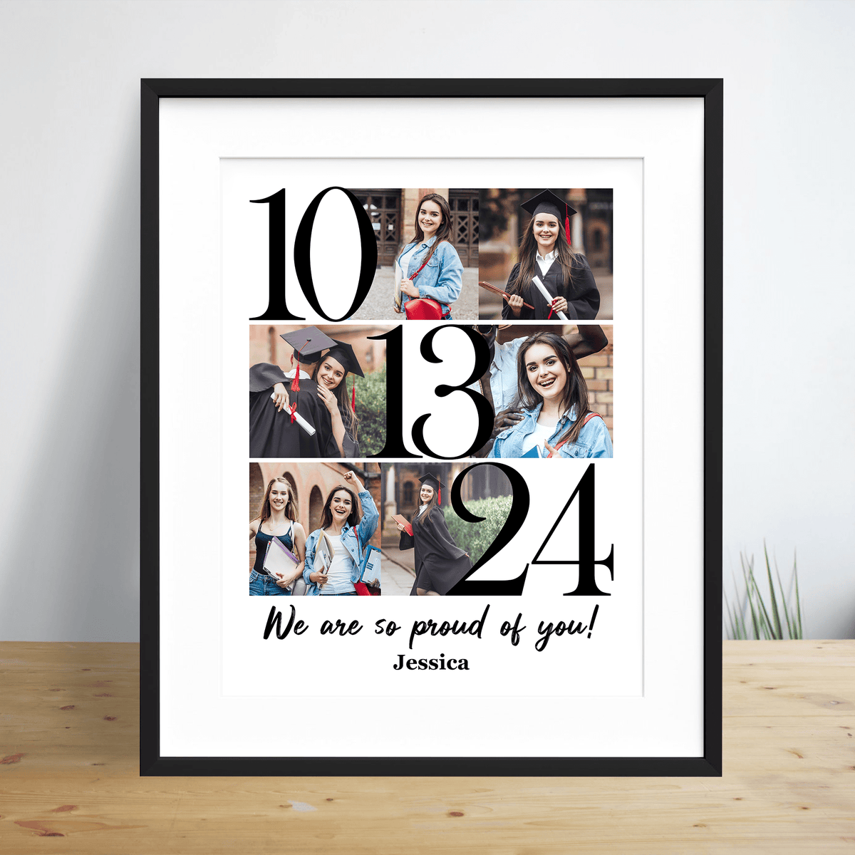 Custom Photo We Are So Proud Of You Graduation Picture Frame TA29 8905 ...