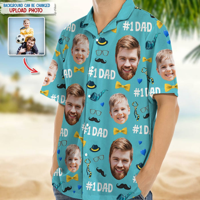 GeckoCustom Custom Photo We Love You Dad Hawaiian Shirt N304 889249