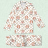 GeckoCustom Custom Photo With Checkered Pattern Family Pajamas K228 890897