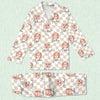 GeckoCustom Custom Photo With Checkered Pattern Family Pajamas K228 890897