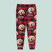 GeckoCustom Custom Photo With Christmas Background For Dog Lovers Sweatpants TA29 889512