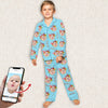 GeckoCustom Custom Photo With Colorful Background Birthday Gift Pajamas HO82 891346