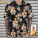 GeckoCustom Custom Photo With Lily Flowers Hawaii Shirt N304 889301