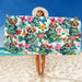 GeckoCustom Custom Photo With Tropical Dog Beach Towel N304 890661 30"x60"