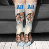 GeckoCustom Custom Photo With Vintage Style Family Socks N369 889958