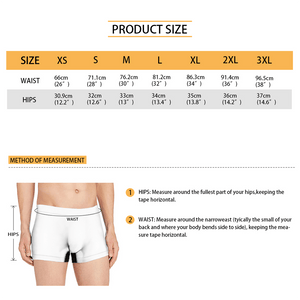 GeckoCustom Custom Photo Women Hug Underwear Men's Boxer Briefs Classic DA199 HN590