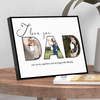 GeckoCustom Custom Photo You Are My Super Hero Dad Poster Canvas Picture Frame DM01 890953