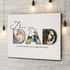 GeckoCustom Custom Photo You Are My Super Hero Dad Poster Canvas Picture Frame DM01 890953