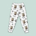 GeckoCustom Custom Portrait Cat Mom Cat Dad With Paw Pattern Pajamas N304 889762 Only Pants / S