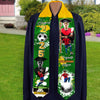 GeckoCustom Custom Portrait Photo Class Of 2025 With Sporty Style Graduation Gift Stoles N369 890212 6x72 inch / Triangle