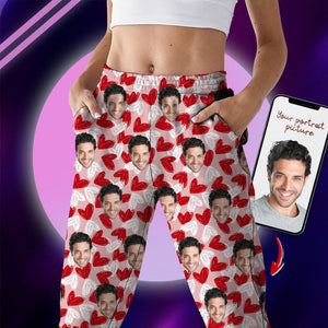 GeckoCustom Custom Portrait Photo Heart Icon Pajamas TA29 888719