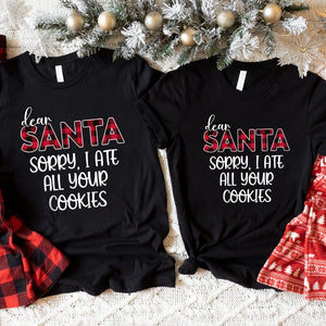 GeckoCustom Custom Quote Dear Santa Funny Christmas Shirt Personalized Gift TH10 891675