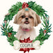 GeckoCustom Customize Photo Dog Ceramic Ornament For Christmas DA199 889847