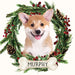 GeckoCustom Customize Photo Dog Ceramic Ornament For Christmas DA199 889847