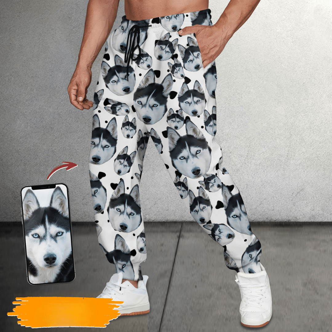 Custom 2025 face sweatpants