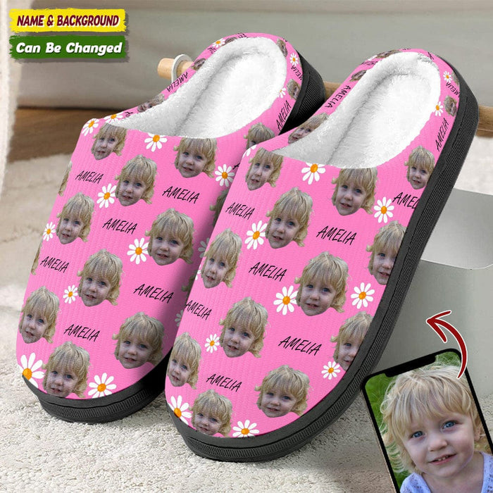 GeckoCustom Customized Gifts Plush Slippers Family Lovely N369 54298 HN590