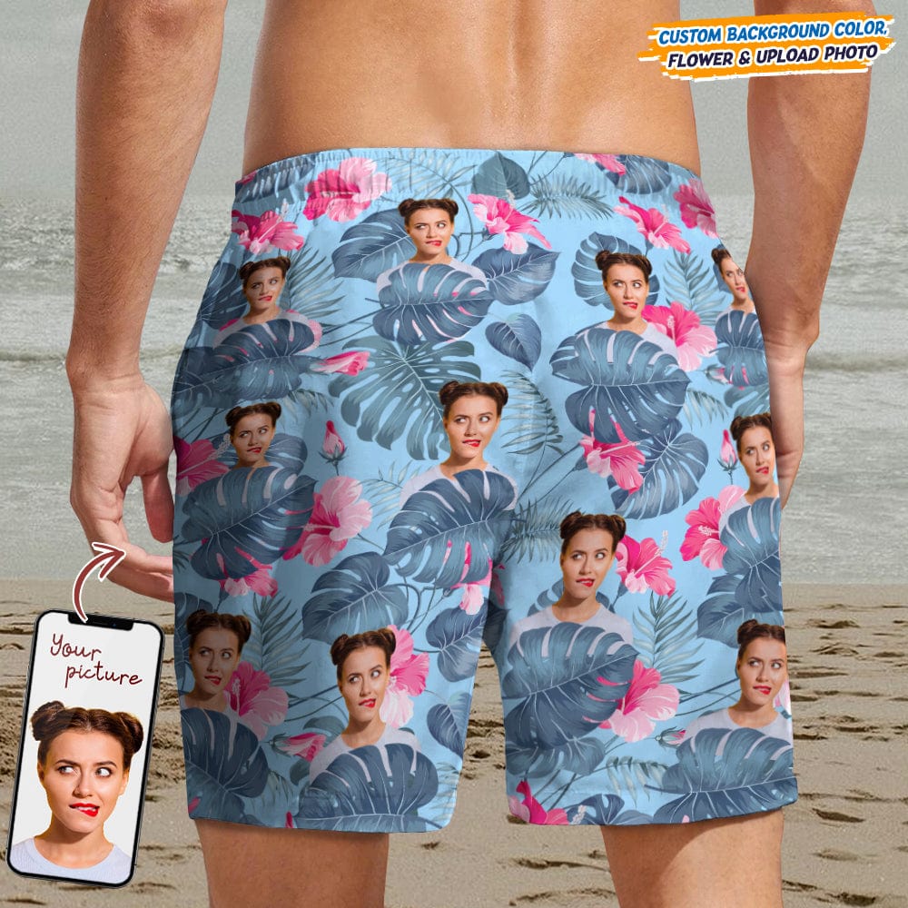 GeckoCustom Customized Hawaiian Beach Short For Men N369 889208 120728