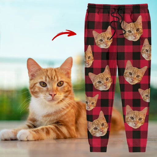 GeckoCustom Customized Sweatpant Dog Cat With Christmas Pattern For Men and Women's N369 888742 120728